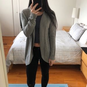 Forever 21 gray cardigan